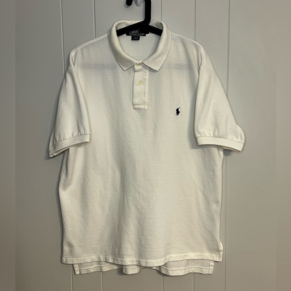 Polo Ralph Lauren Polo white size L‎